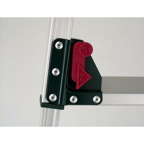 Pica（ピカ） 伸縮長尺脚立 8尺 / 2.4m KS-240A 四脚アジャスト式 かる