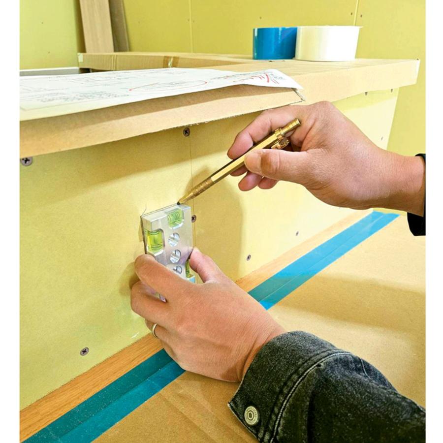 新潟精機 Moriレベル 点睛 Tensei 水平器 ED-MT1 水平器 仕上げ作業