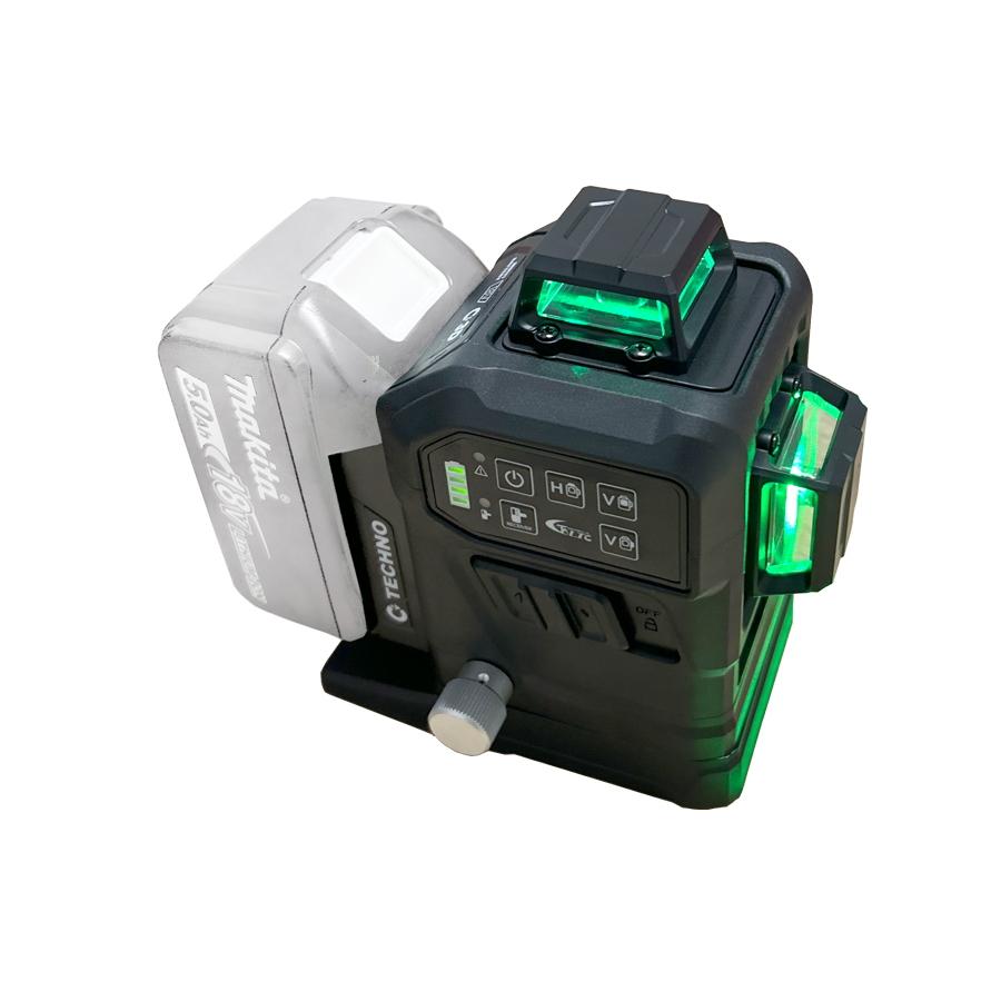 テクノ販売 LTK-MB3C 3Dグリーンレーザー マキタ ハイコーキ 18V