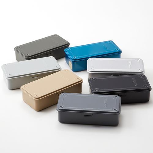 トランク型工具箱 203×109×56 各色 ブルー アーセナルグレイ ライト
