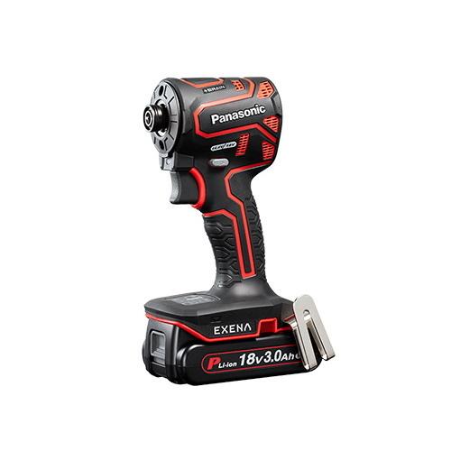 本物の Panasonic EXENA 充電インパクトドライバー EZ1PD1N18D-R 赤