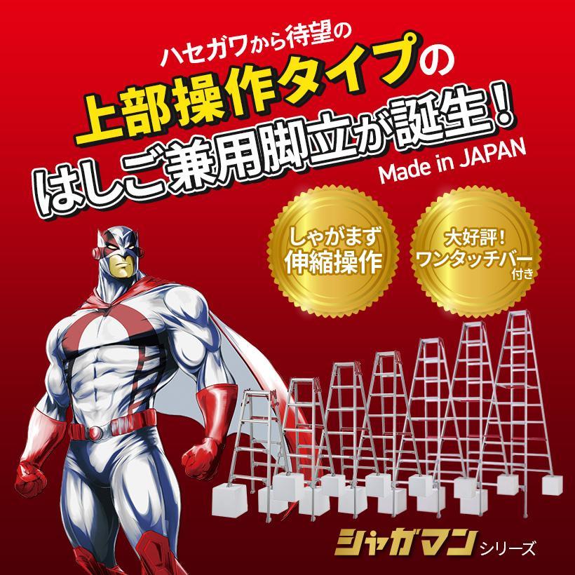 ハセガワ 長谷川工業 (ハセガワ) 長尺脚立 伸縮脚立 RYR-27 上部 ハセガワ 長谷川工業 (ハセガワ) 長尺脚立 伸縮脚立 RYR-27 上部