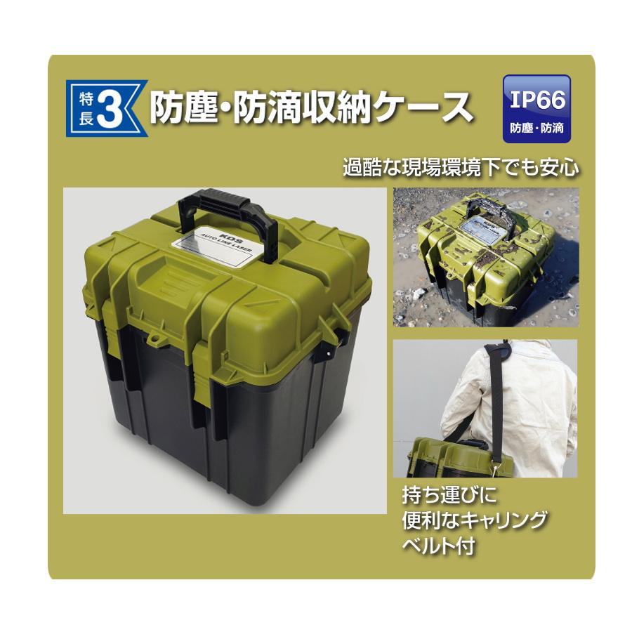 ムラテックKDS RGL-901RSA 本体＋受光器（LRV-4RG）＋三脚（LEC-4M） ミントグリーンレーザー墨出器｜mulhandz｜06