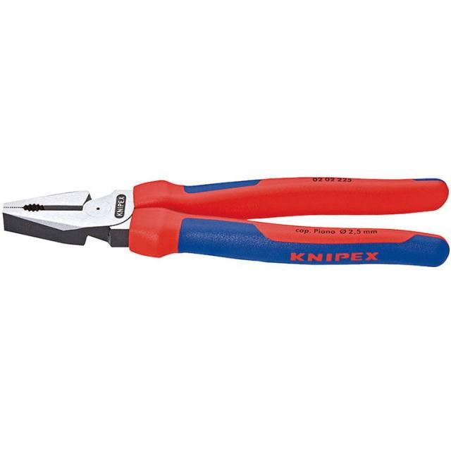 KNIPEX（クニペックス）0202-225 強力ペンチ 225mm コンフォートハンドル｜mulhandz