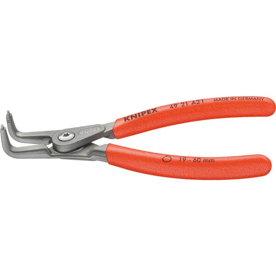 KNIPEX 軸用精密スナップリングプライヤー 対応シャフト径85-140mm｜mulhandz