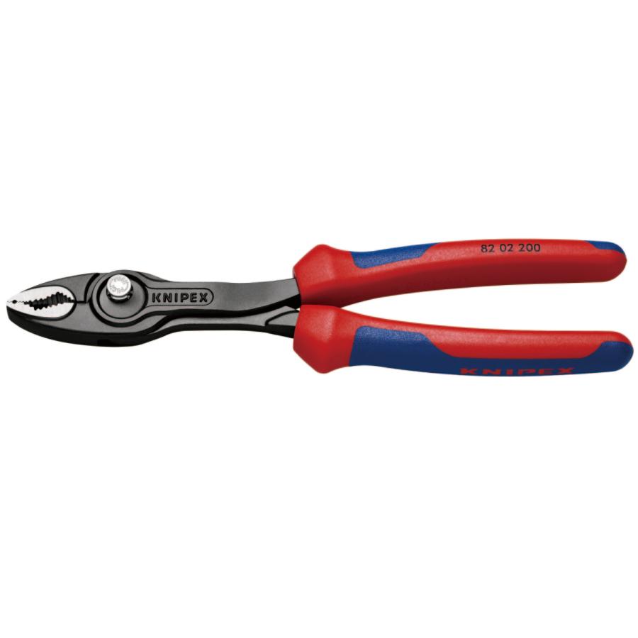 KNIPEX 8202-200SB スリップジョイントプライヤー ツイングリップ クニペックス｜mulhandz