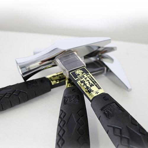 拳 グラス柄 船手玄能 ショート柄 小 30mm クロームメッキ 拳 グラス柄 船手玄能 ショート柄 小 30mm クロームメッキ