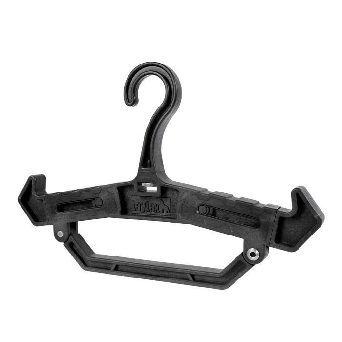 LayLax ヘビーハンガー 2.0 ブラック 高耐久ハンガー 耐荷重20kg