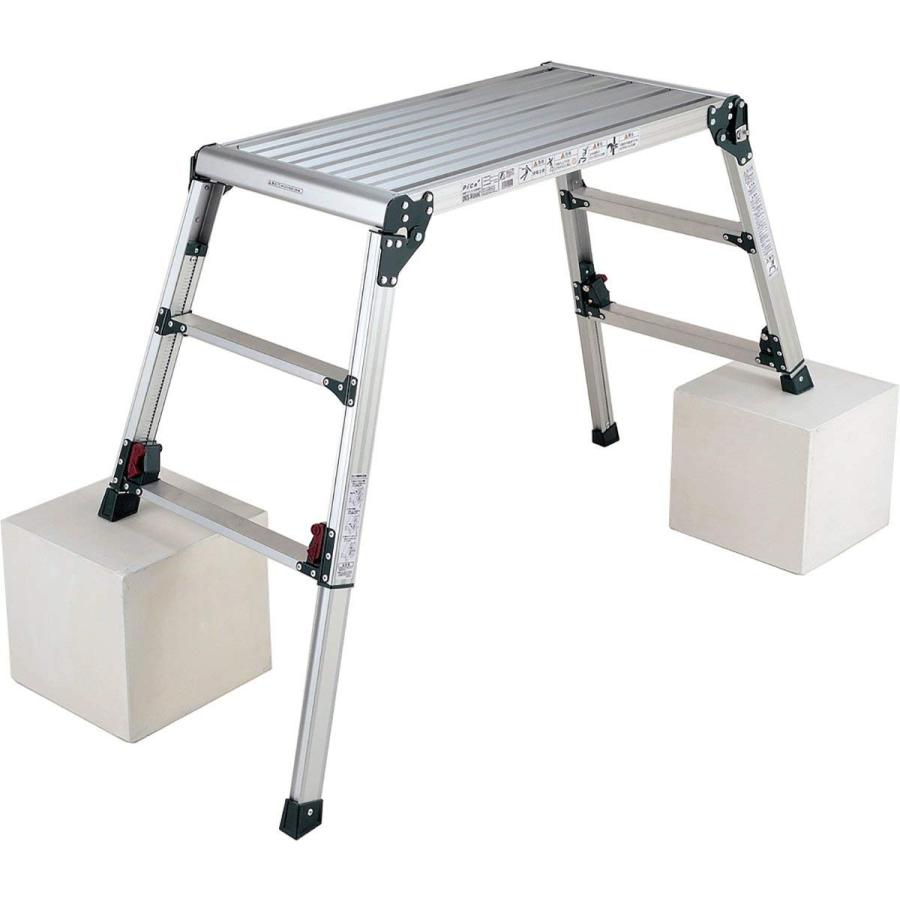 ピカコーポレイション 四脚アジャスト式足場台 DWX-W6908C Pica :Y-Pica-DWX6908W:MULHANDZ - 通販 - Yahoo!ショッピング