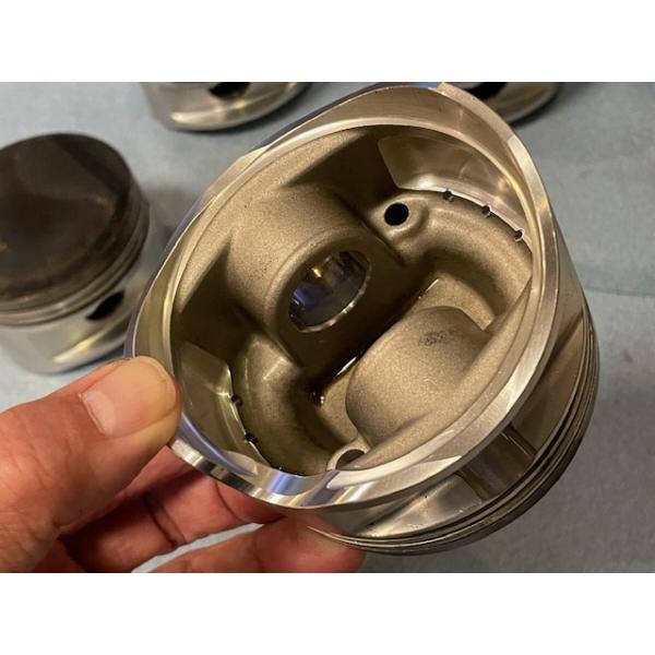 ルーンヒーリング RB26用 東名 クーリングチャンネル付き鍛造ピストン 87.5mm径 6