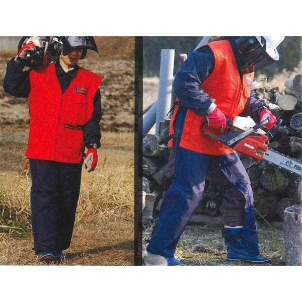 サムライレジェンド プロベスト チェンソー作業に 安全ベスト