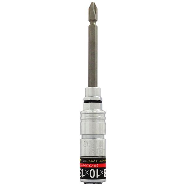S-tool 3サイズ差替えソケット ST8-1013 8mm 10mm 13mm 6角 S-tool 3サイズ差替えソケット ST8-1013 8mm 10mm 13mm 6角
