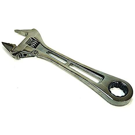 ToolBank G-Mon TYPE M ギアーラチェット付モンキーレンチ 磨き