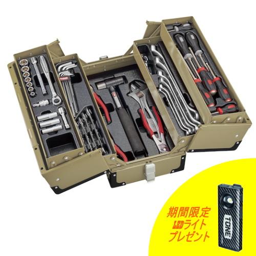 TONE メカニック用ツールセット 限定色カーキ色 TSA330923KK TONE メカニック用ツールセット 限定色カーキ色 TSA330923KK