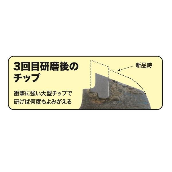 5枚組 ツムラ 刈払機用チップソー F型ハイパー 255mm 40P 石に強い 草刈りチップソー TSUMURA｜mulhandz｜03