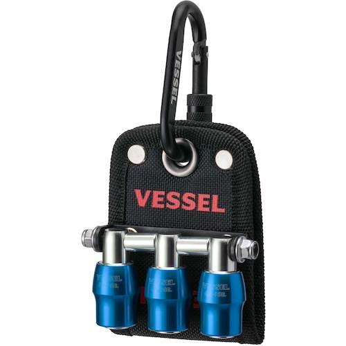 ベッセル VESSEL QB10B3B クイックキャッチャー3連ホルダー VESSEL(ベッセル) QB-10MB3K クイックキャッチャー3連ホルダー