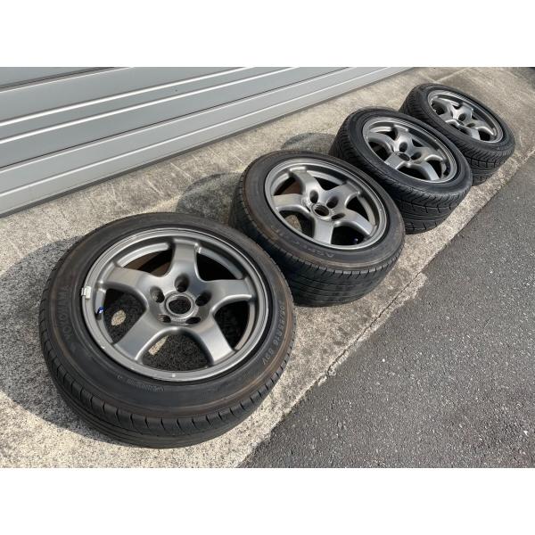 32GTR用 純正ホイール タイヤホイールセット 205/55/R16、225/50R16 4 