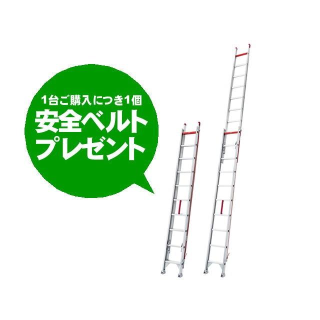 新版 長谷川工業 ハセガワプロシリーズ 送料無料 全長6.60m LX2-66 2連はしご はしご