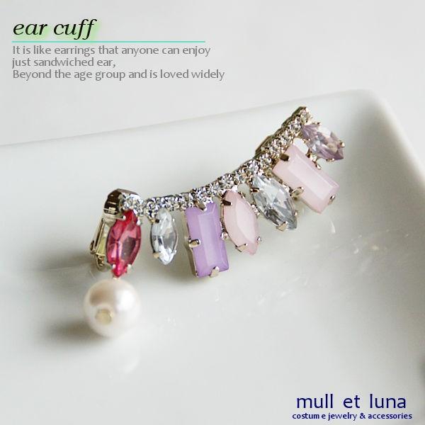イヤリング,レディース,ビジュー,イヤーカフ,片耳用クリップ