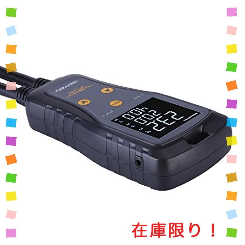 Digitenデジタルサーモスタットアウトレットスイッチシンプルステージプラグコントローラlcd温度制御スイッチ110v 15a 温度コント 99 Off