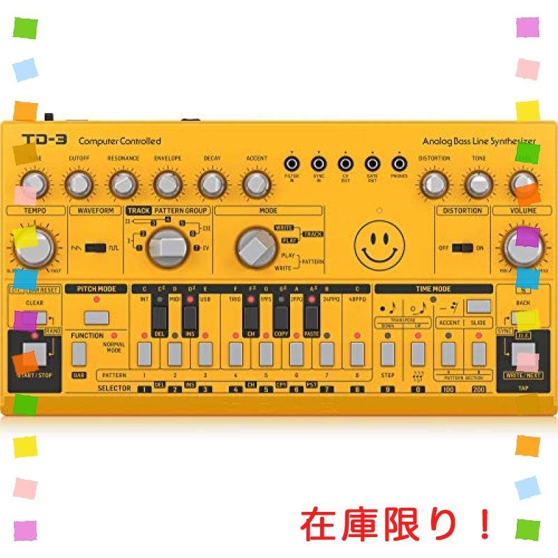 ベリンガー BEHRINGER TD-3-AM アナログ ベースライン シンセサイザー
