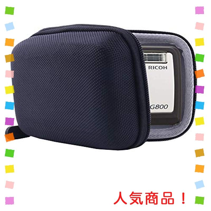 RICOH リコー WG-6 G800 G900 最高の品質 JP 黒 デジタルカメラ -waiyu 希望者のみラッピング無料 専用保護収納ケース
