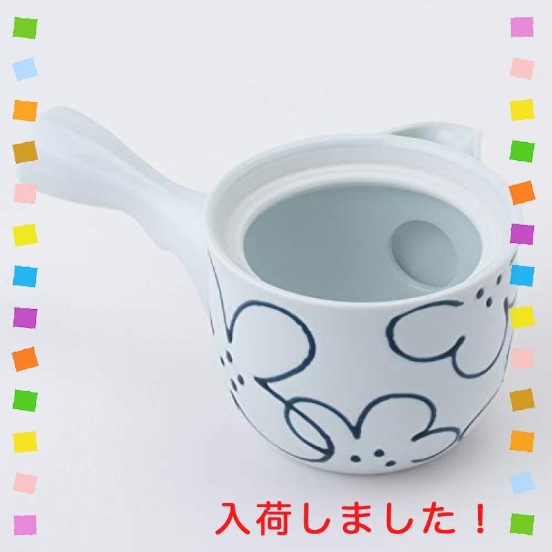 値下げ 波佐見焼 雀口急須 花紋柄 スーパーステンレス茶こし付 急須 Www We Job Com