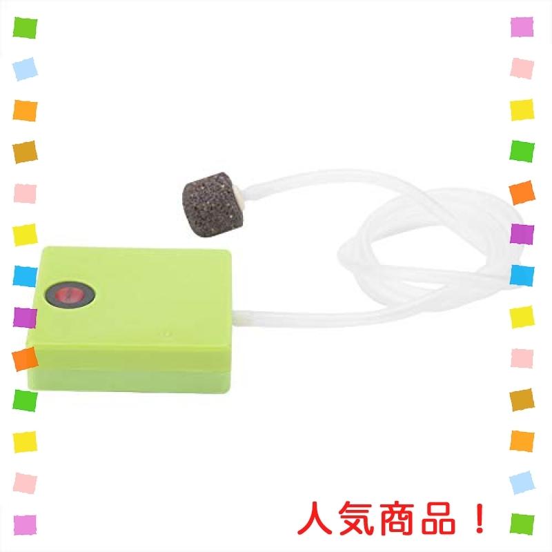 完売 エアーポンプ Acouto 乾電池式エアポンプ ポータブル 静か 安全 無毒 無味 酸素ポンプ 水族館 魚タンク 水槽 フィッシュタンク用 乾電池式 水槽用 Glm Co Il