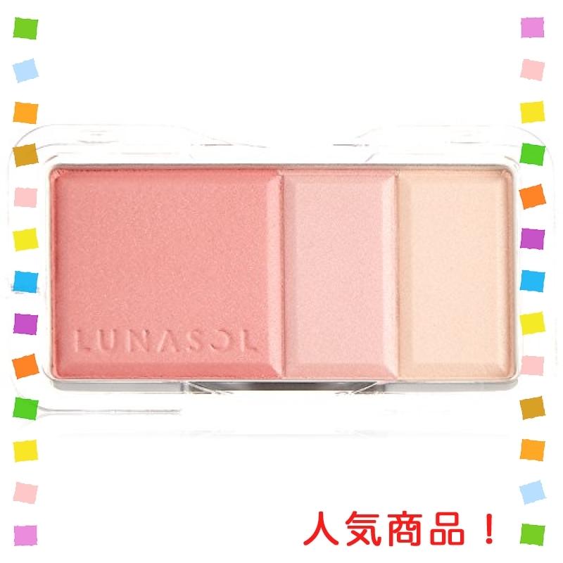 ルナソル(LUNASOL) カラーリングソフトチークス 02Rose Pink チーク