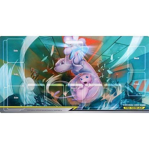 ミュウツー&ミュウTAG TEAM GX プレイマット ポケモンカード ポケモンカードゲーム ラバープレイマット ミュウツー＆ミュウ