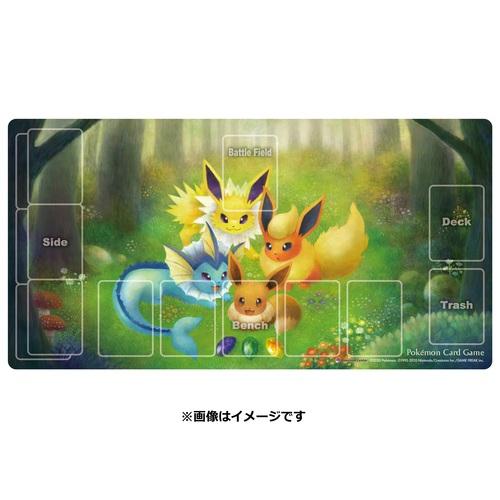 ポケモンカードゲーム ラバープレイマット イーブイと進化 : MULTIPLE