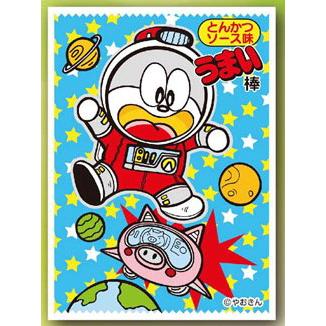 キャラクタースリーブ うまい棒 とんかつソース味 (EN-299) : MULTIPLE