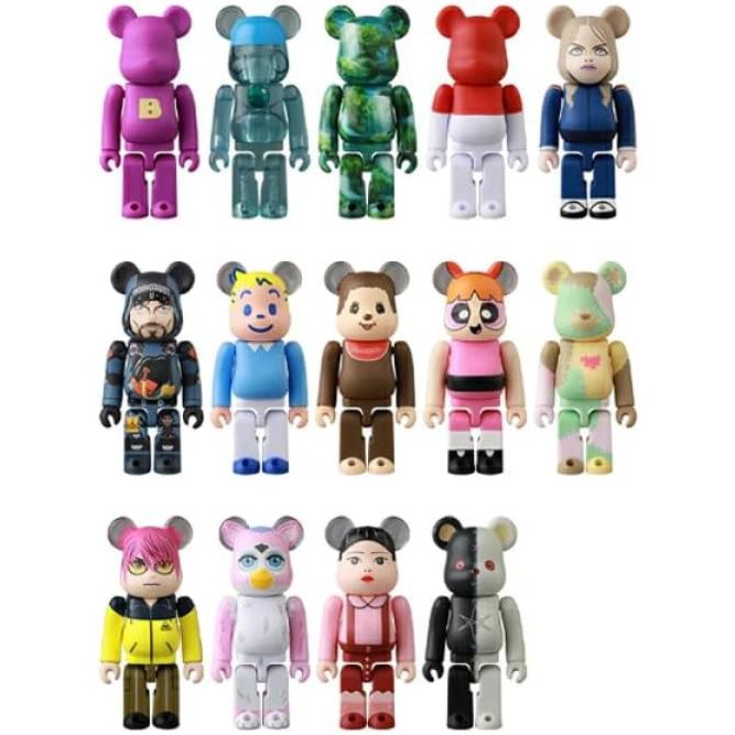 頭のみ BE@RBRICK ベアブリック BE@RBRICK Psychedelic Paisley 100％ & 400％ | Amplifier