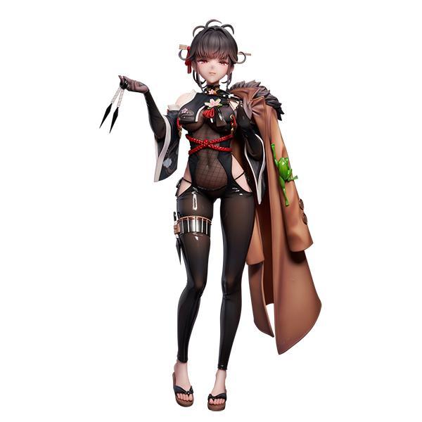 勝利の女神：NIKKE サクラ 黒夜密行 1/7 完成品フィギュア あみあみ特典 Hobby sakura 勝利の女神：NIKKE サクラ 黒夜密行 1/7スケール