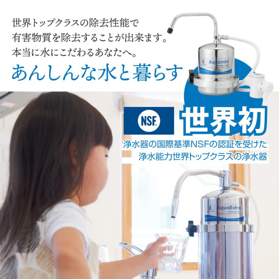 マルチピュア Aquamini 浄水器 ステンレス カウンタートップ マルチピュア Aquamini 浄水器 ステンレス カウンタートップ