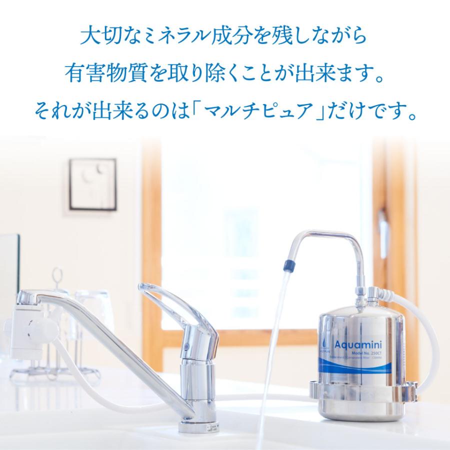 マルチピュア Aquamini 浄水器 ステンレス カウンタートップ マルチピュア Aquamini 浄水器 ステンレス カウンタートップ