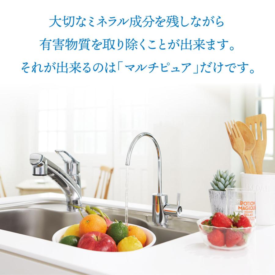 マルチピュア浄水器 MODEL-D400BI(ビルトイン直圧式) : マルチ マルチピュア浄水器 MODEL-D400BI(ビルトイン直圧式) : マルチ