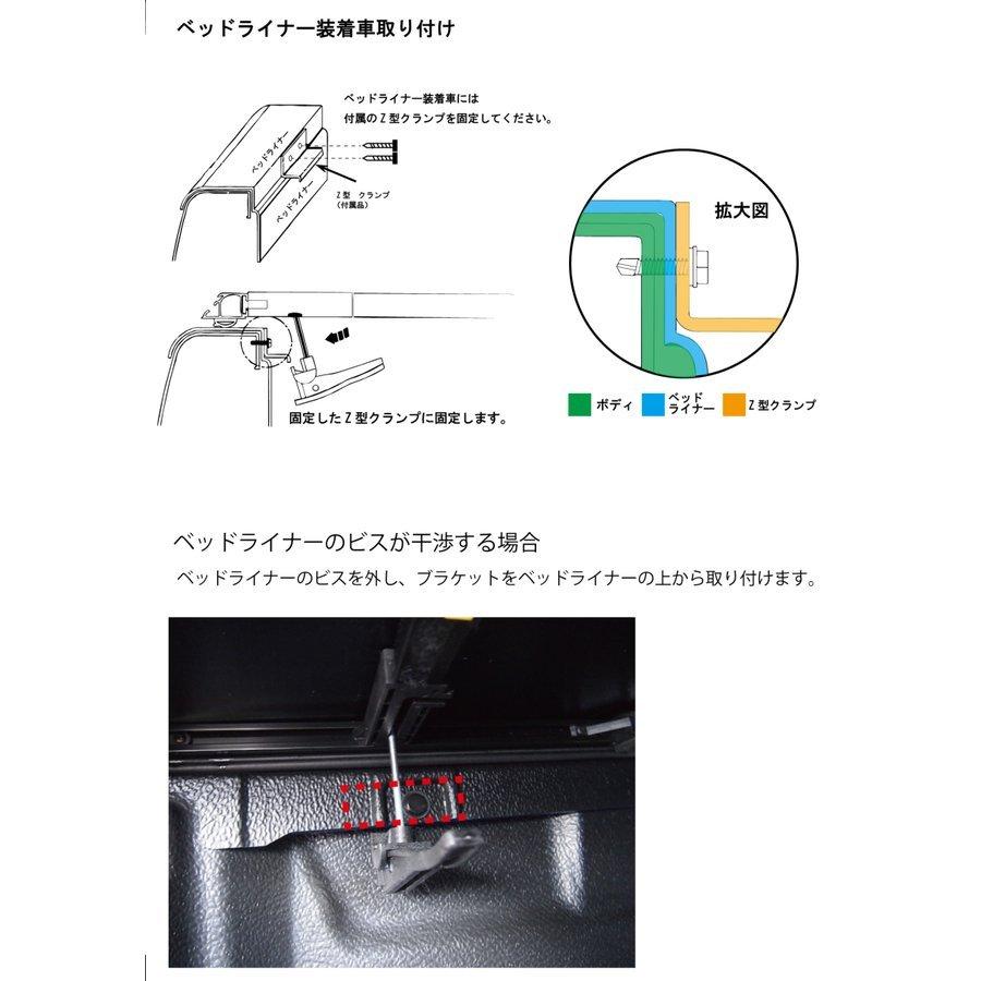 大人気商品！トヨタ ハイラックス GUN125 トノカバー 3つ折り ブラック