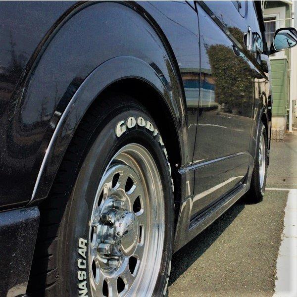 ハイエース200系 スタイリッシュフェンダー 車検対応品 標準 ハイエース200系 スタイリッシュフェンダー 車検対応品 標準