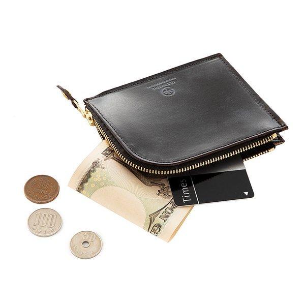 グレンロイヤル　L字ファスナー革財布 グレンロイヤルのL字ファスナー財布「ジップミニパース」。収納