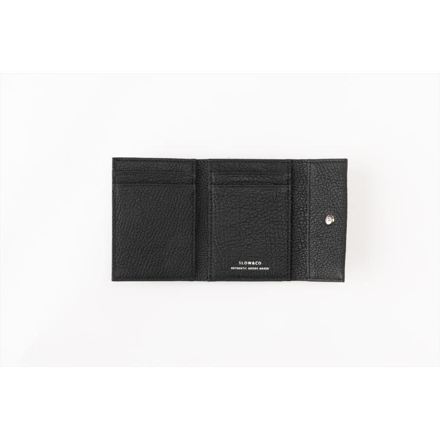 SLOW スロウ 財布 三つ折り ミニ財布 goat clasp trifold wallet