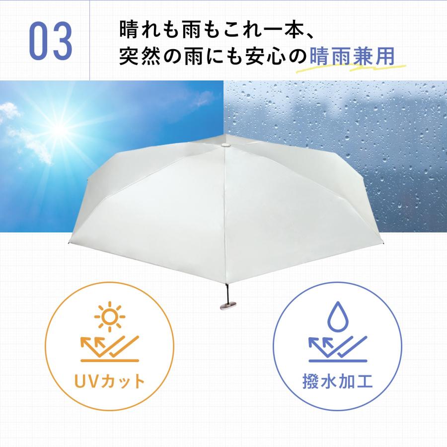 Wpc. 正規品 日傘 折りたたみ 完全遮光 100％ UVカット 晴雨兼用