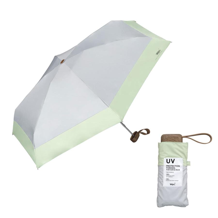 Wpc. 正規品 日傘 折りたたみ 完全遮光 100％ UVカット 晴雨兼用