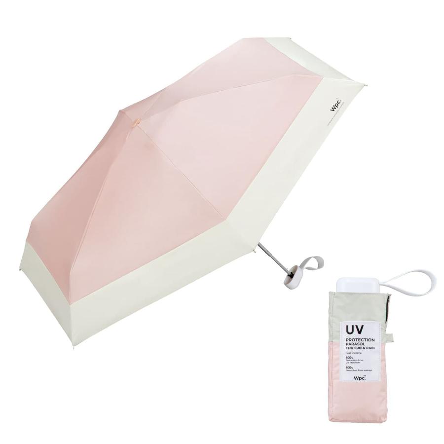 Wpc. 正規品 日傘 折りたたみ 完全遮光 100％ UVカット 晴雨兼用
