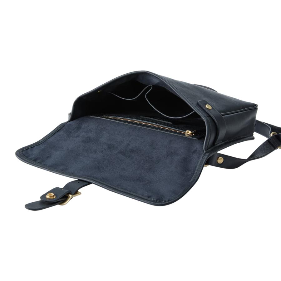 SLOW ハンティングバッグ ショルダーバッグ ブラック Shrink - Hunting Shoulder Bag -｜SLOW – スロウ 公式ECサイト | 革製