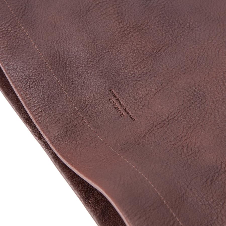 正規品 SLOW スロウ バッグ ショルダーバッグ CB ONE SHOULDER BAG ワンショルダー メンズ レディース A4 レザー 本革 牛革 肩掛け 通勤 通学 仕事 旅行 軽量の画像
