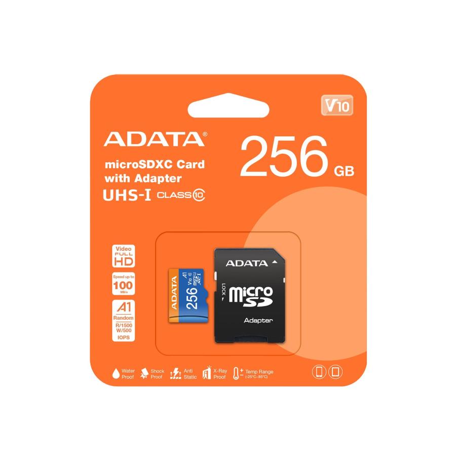A-DATA ADATA エイデータ microSD UHS-I CLASS10 クラス10 V10 256GB