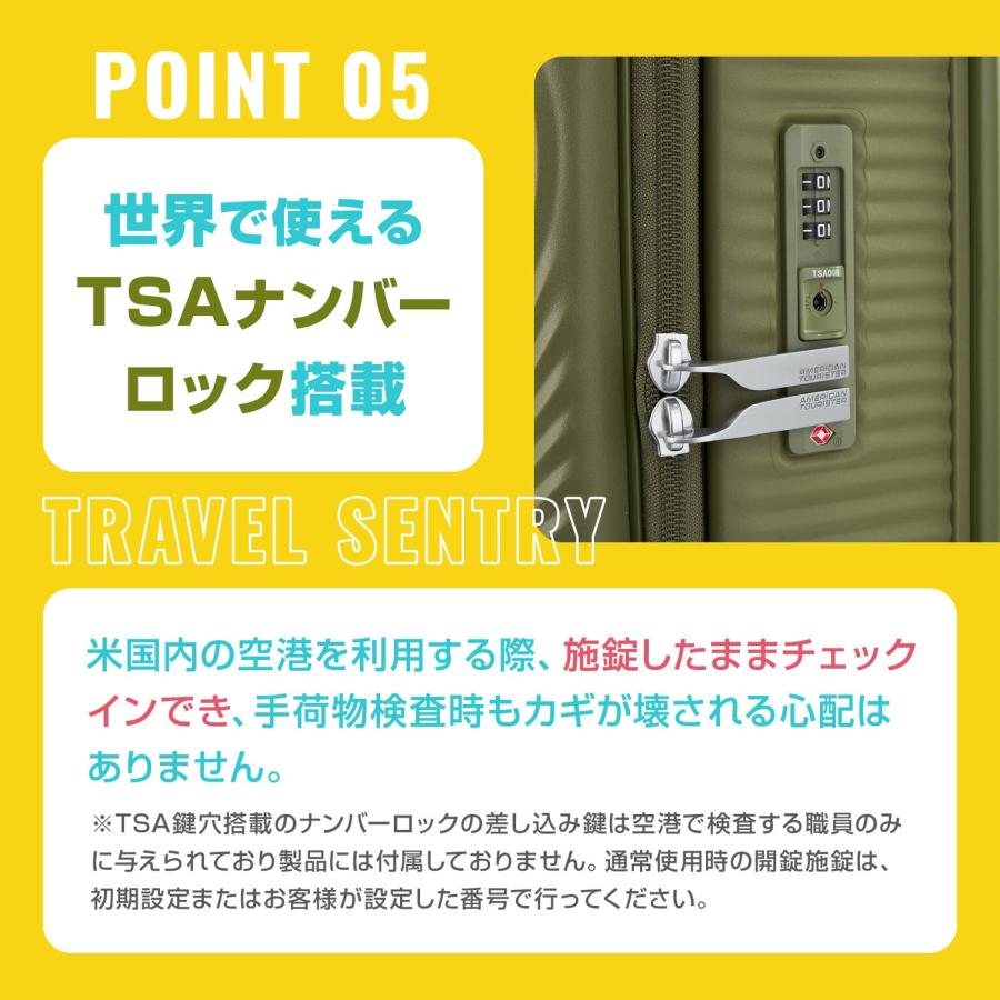 正規品 アメリカンツーリスター スーツケース Lサイズ キャリーバッグ キュリオ ブックオープン CURIO メンズ レディース ハード 1週間 軽量 容量拡張 ブランド AO8 キュリオ CURIO