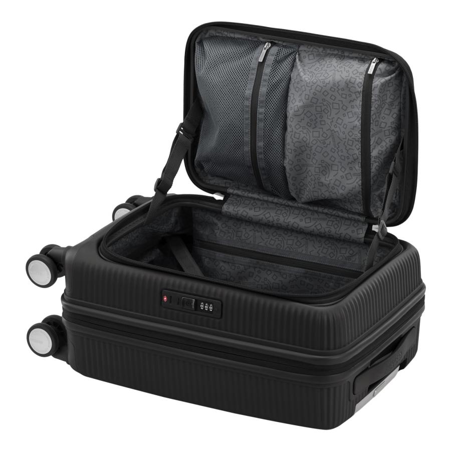 アメリカンツーリスター スーツケース ブラック 黒 最大126L 容量拡張機能 AMERICAN TOURISTER 正規品 アメリカンツーリスター スーツ