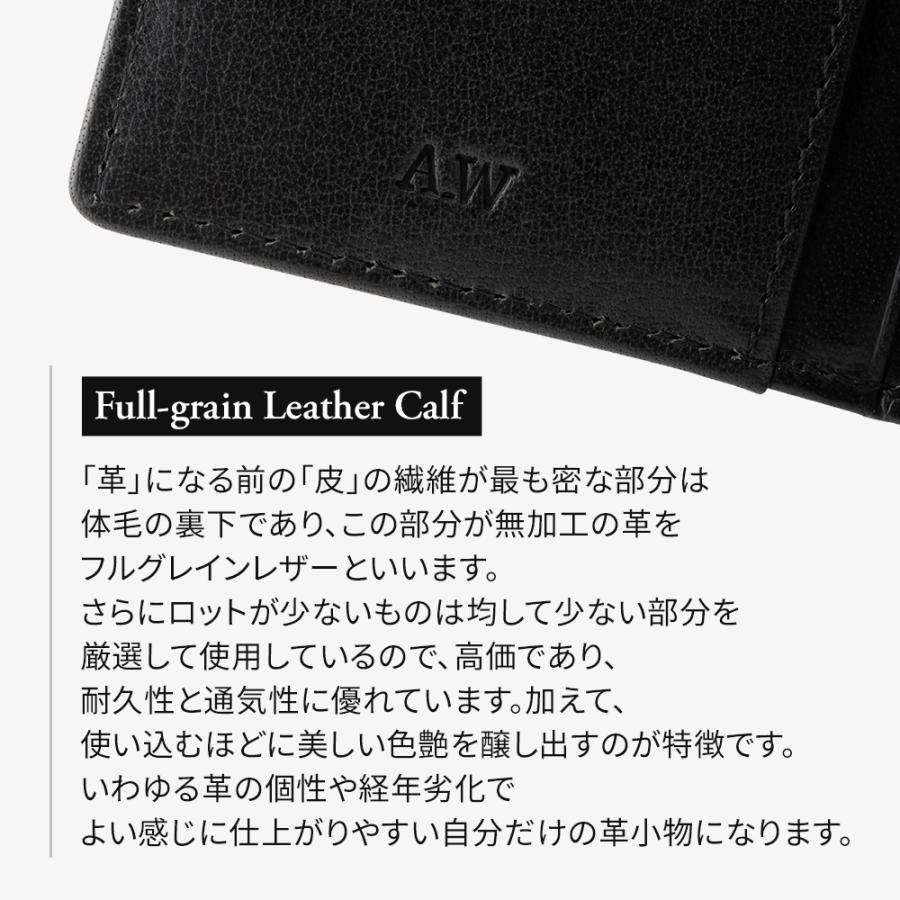 A_W 正規品 アウ 財布 二つ折り ミニ財布 BILLFOLD L ZIP PURSE M ビル